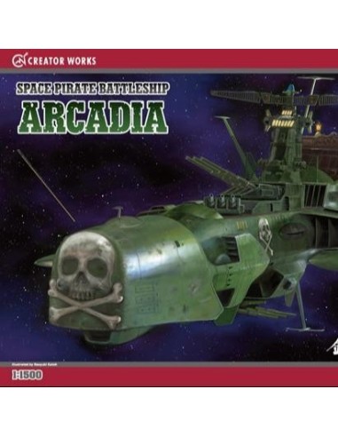 ALBATOR - Space Pirate Battleship Arcadia - Model Kit 1/1500 