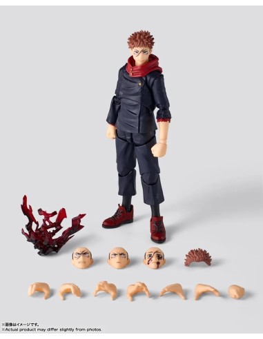 JUJUTSU KAISEN - Yuji "120% Potential" - Figurine S.H. Figuarts 15cm 