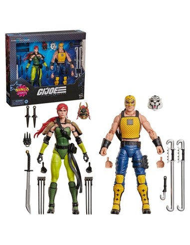 G.I. JOE - Ninja Force Scarlett & T'Jbang -Fig. Classified Series 15cm 