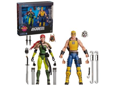 G.I. JOE - Ninja Force Scarlett & T'Jbang -Fig. Classified Series 15cm 