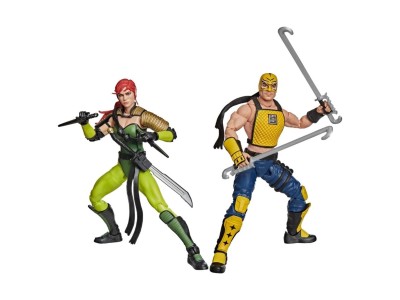 G.I. JOE - Ninja Force Scarlett & T'Jbang -Fig. Classified Series 15cm 