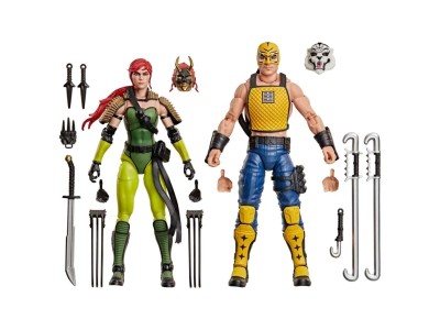 G.I. JOE - Ninja Force Scarlett & T'Jbang -Fig. Classified Series 15cm 