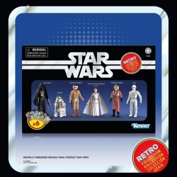 STAR WARS 4 - Multipack - Set 6 Figurine Retro Collection 10cm 