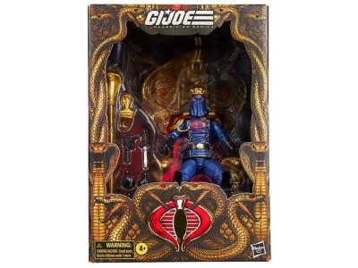 G.I. JOE - Cobra Commander in dress uniform & throne - Figurine 15cm 