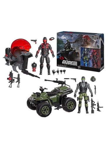 G.I. JOE - Snake Eyes Vs Stealth Viper - Figurine Classified Serie15cm 