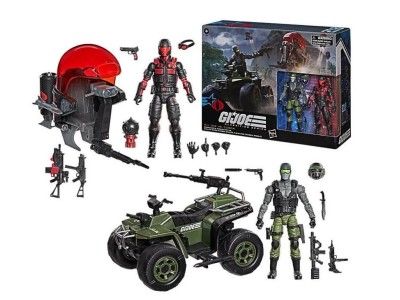 G.I. JOE - Snake Eyes Vs Stealth Viper - Figurine Classified Serie15cm 