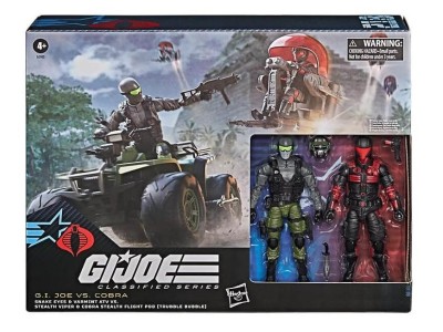 G.I. JOE - Snake Eyes Vs Stealth Viper - Figurine Classified Serie15cm 