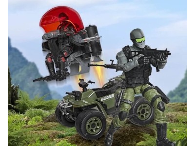 G.I. JOE - Snake Eyes Vs Stealth Viper - Figurine Classified Serie15cm 