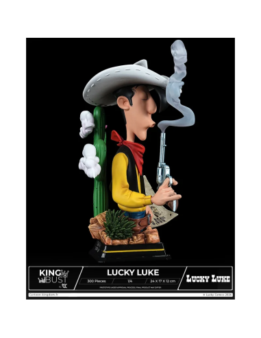 LUCKY LUCK - Lucky Luke - King Bust 1/4 24cm 