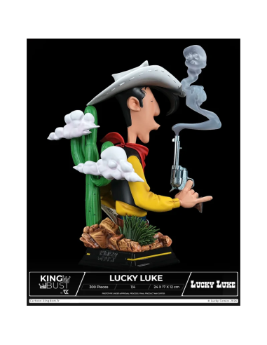 LUCKY LUCK - Lucky Luke - King Bust 1/4 24cm 