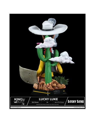 LUCKY LUCK - Lucky Luke - King Bust 1/4 24cm 