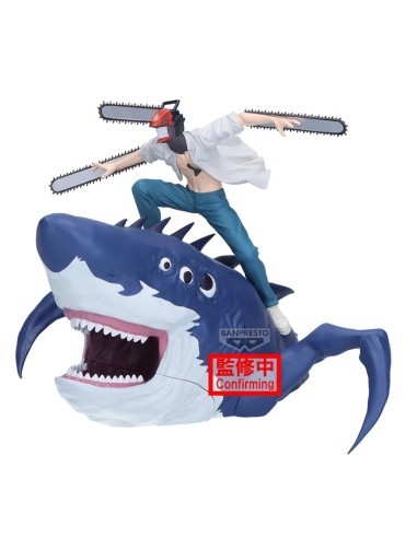 CHAINSAW MAN - Chainsaw Man & Beam - Figurine Figure Life 13cm 