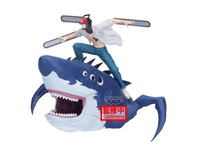 CHAINSAW MAN - Chainsaw Man & Beam - Figurine Figure Life 13cm 