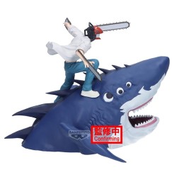 CHAINSAW MAN - Chainsaw Man & Beam - Figurine Figure Life 13cm  2