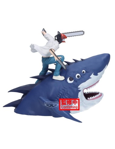 CHAINSAW MAN - Chainsaw Man & Beam - Figurine Figure Life 13cm 