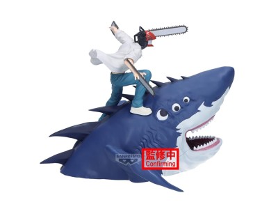 CHAINSAW MAN - Chainsaw Man & Beam - Figurine Figure Life 13cm 
