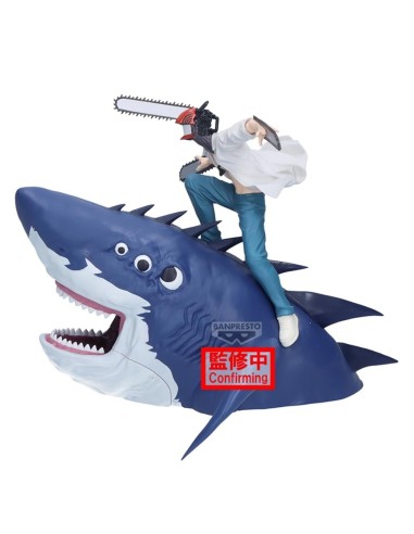 CHAINSAW MAN - Chainsaw Man & Beam - Figurine Figure Life 13cm 