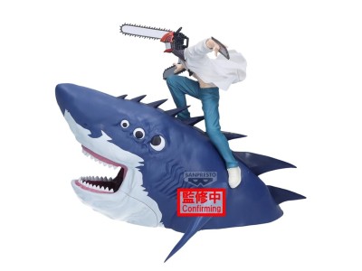 CHAINSAW MAN - Chainsaw Man & Beam - Figurine Figure Life 13cm 