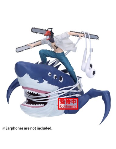 CHAINSAW MAN - Chainsaw Man & Beam - Figurine Figure Life 13cm 