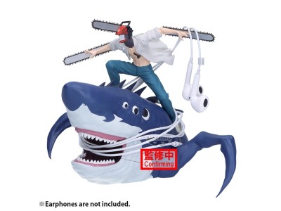 CHAINSAW MAN - Chainsaw Man & Beam - Figurine Figure Life 13cm 