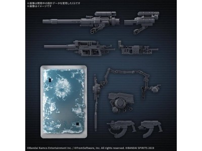 GUNDAM - 30MM OPTION PARTS SET ARMORED CORE FIRES - Model Kit 