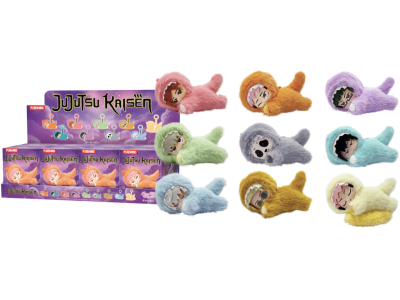 JUJUTSU KAISEN - Vinyl Plush Lazy Time Minis - Blind Box (8pcs) 