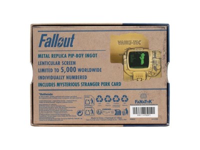 FALLOUT - Pip-Boy Lenti. "Mysterious Stranger" -Lingot Edition Limitée 