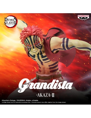 DEMON SLAYER - Akaza - Figurine Grandista 23cm 