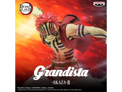 DEMON SLAYER - Akaza - Figurine Grandista 23cm 