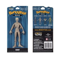 MONSTERS - La Momie - Figurine Mini Bendyfigs 13cm  2