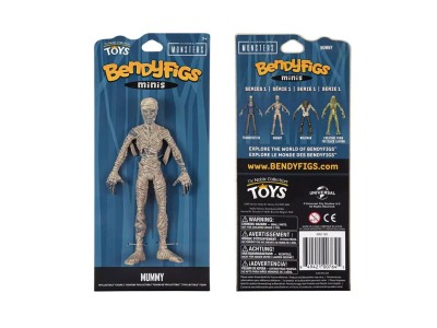 MONSTERS - La Momie - Figurine Mini Bendyfigs 13cm 