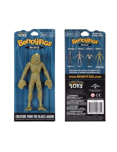 MONSTERS -L'Etrange créature du lac noir -Figurine Mini Bendyfigs 13cm 