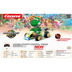 MARIO KART WORLD - Yoshi - RC 1/20 21cm 