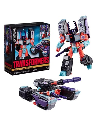 TRANSFORMERS - Megazarak - Fig. Age of the Primes Leader Class 19cm 
