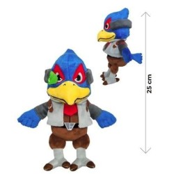 STAR FOX - Falco Lombardi - Peluche 25cm 
