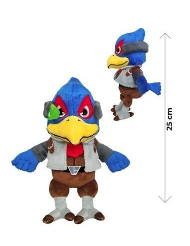 STAR FOX - Falco Lombardi - Peluche 25cm 