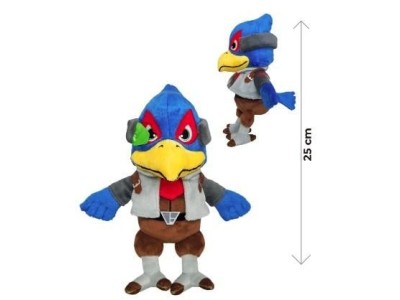 STAR FOX - Falco Lombardi - Peluche 25cm 