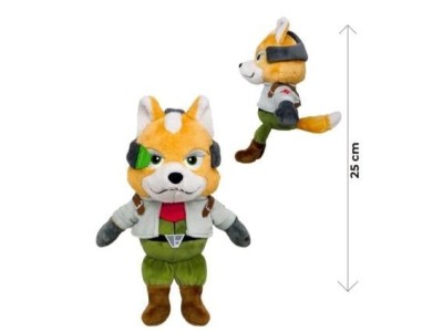 STAR FOX - Fox Mc Cloud - Peluche 25cm 