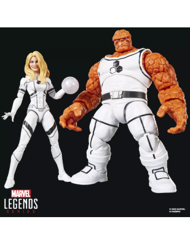 MARVEL - The Thing & Marvel's Invisible  - Figurine Legends Series15cm 