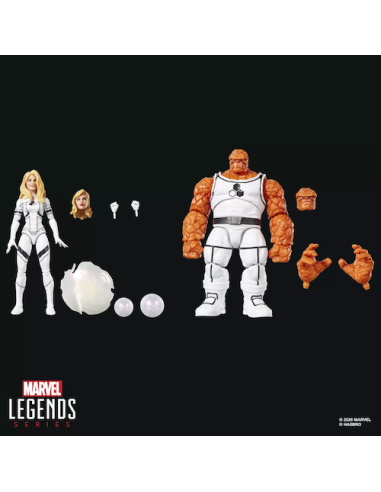 MARVEL - The Thing & Marvel's Invisible  - Figurine Legends Series15cm 