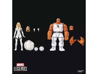 MARVEL - The Thing & Marvel's Invisible  - Figurine Legends Series15cm 