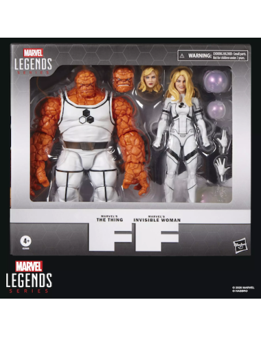 MARVEL - The Thing & Marvel's Invisible  - Figurine Legends Series15cm 