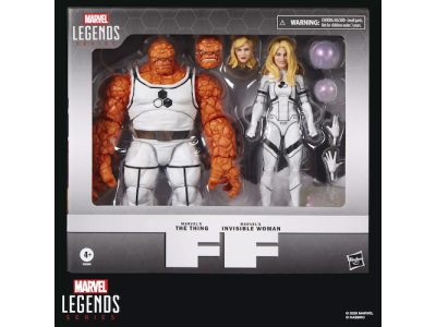 MARVEL - The Thing & Marvel's Invisible  - Figurine Legends Series15cm 