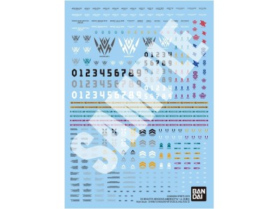 GUNDAM - 30 MINUTES MISSIONS WATER DECALS MULTIUSE - Model Kit 