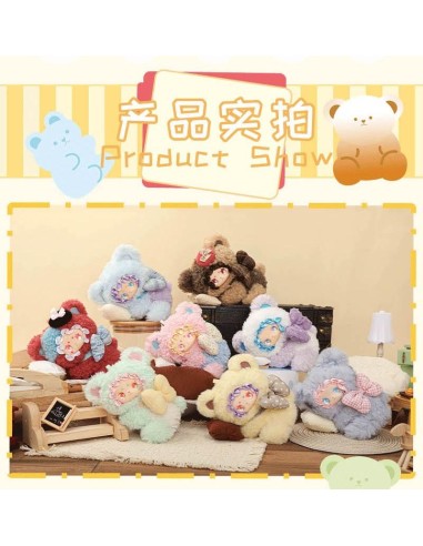 YANCHUANG - Little Bear Adoption  Mini Plush BLIND BOX (6pcs) - 13cm 