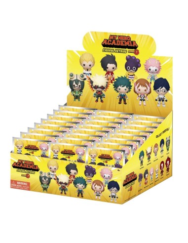 MY HERO ACADEMIA - Series 7 - 3D Foam Bag Clip (Display 24 Pcs) 