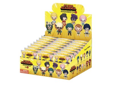 MY HERO ACADEMIA - Series 7 - 3D Foam Bag Clip (Display 24 Pcs) 
