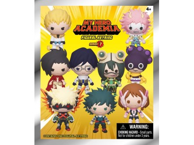 MY HERO ACADEMIA - Series 7 - 3D Foam Bag Clip (Display 24 Pcs) 
