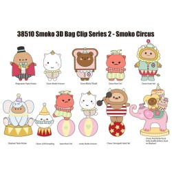 SMOKO - Series 2 - 3D Foam Bag Clip (Display 24 Pcs)  2
