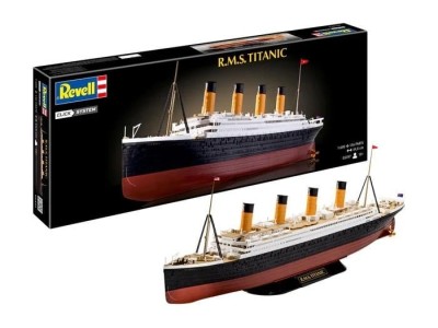 RMS TITANIC - Model Kit Click System 1/600 